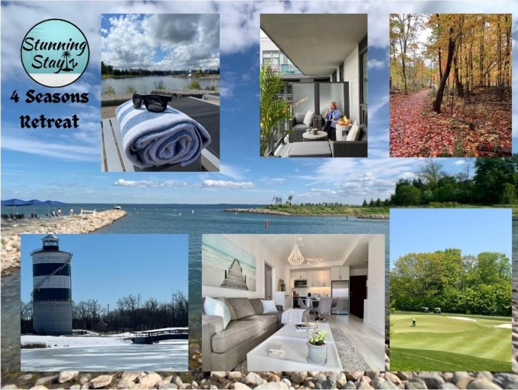 Stunning Stayz At Friday Harbour Beach Marina Resort Lake Simcoe Innisfil المظهر الخارجي الصورة